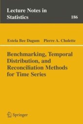 book Benchmarking, Temporal Distribution, and Reconciliation Methods for Time Series