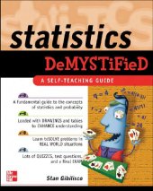 book Statistics demystified