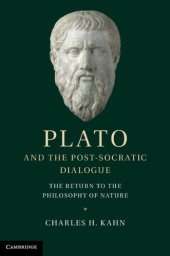 book Plato and the Post-Socratic Dialogue: The Return to the Philosophy of Nature