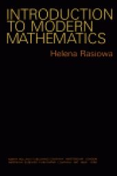 book Introduction to Modern Mathematics