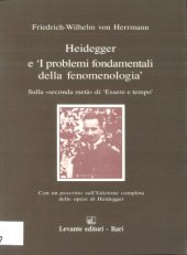 book Heidegger e I problemi fondamentalidella fenomenologia. Sulla «seconda metà» di Essere e tempo