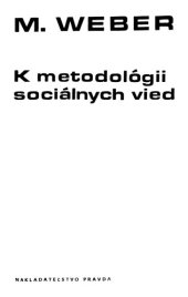 book K metodológii sociálnych vied