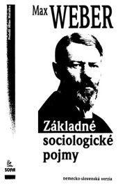 book Základné sociologické pojmy