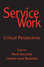 book Service Work: Critical Perspectives