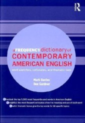 book A Frequency Dictionary of Contemporary American English: Word Sketches, Collocates and Thematic Lists