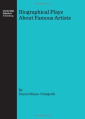 book Biographical Plays About Famous Artists