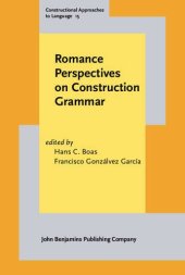 book Romance Perspectives on Construction Grammar