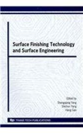 book Surface Finishing Technology and Surface Engineering