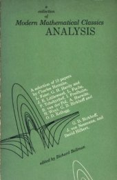 book a collection of modern mathematical classics analysis