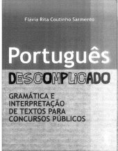 book Português Descomplicado - Gramática e Interpretação de Textos para Concursos Públicos