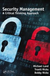 book Security Management: A Critical Thinking Approach