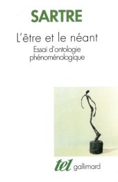 book L'être et le néant