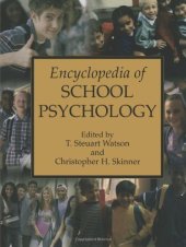 book Encyclopedia of School Psychology