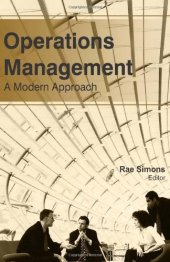 book Operations Management: A Modern Approach