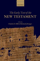 book The Early Text of the New Testament