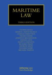 book Maritime Law