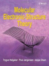book Molecular Electronic-Structure Theory