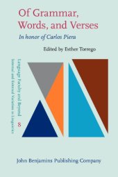 book Of Grammar, Words, and Verses: In Honor of Carlos Piera