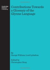 book Contribution Towards a Glossary of the Glynne Language