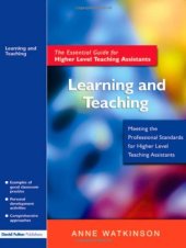 book Learning and Teaching: The Essential Guide for Higher Level Teaching Assistants