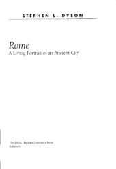 book Rome: A Living Portrait of an Ancient City