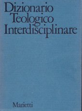 book Dizionario teologico interdisciplinare