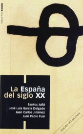 book La España del siglo XX