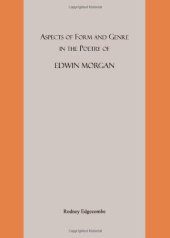 book Aspects of Form and Genre in the Poetry of Edwin Morgan