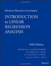 book Solutions Manual to Accompany Introduction to Linear Regression Analysis