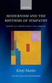 book Modernism and the Rhythms of Sympathy: Vernon Lee, Virginia Woolf, D.H. Lawrence