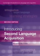 book Introducing Second Language Acquisition