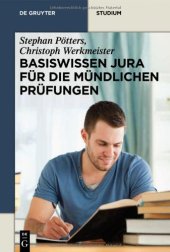 book Basiswissen Jura Fur Die Mundlichen Prufungen