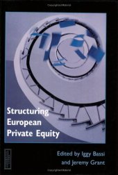 book Structuring European Private Equity