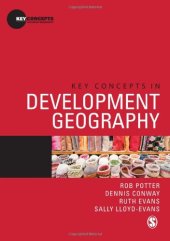 book Key Concepts in Development Geography