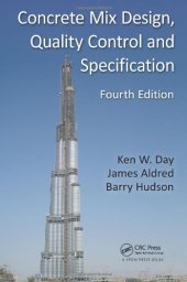 book Concrete Mix Design, Quality Control and Specification, Fourth Edition