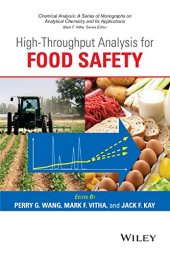 book High Throughput Analysis for Food Safety