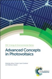 book Advanced Concepts in Photovoltaics: RSC