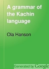 book A grammar of the Kachin language