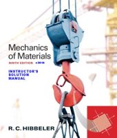 book Mechanics of Materials - Instructor Solutions Manual