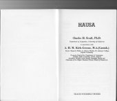 book Teach yourself Hausa