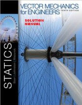 book Vector Mechanics for Engineers: STATICS - Instructor Solutions Manual