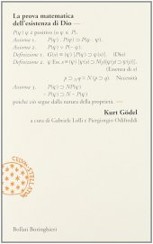 book La prova matematica dell'esistenza di Dio