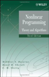 book Nonlinear Programming: Theory and Algorithms