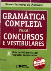 book Gramática Completa Para Concursos e Vestibulares