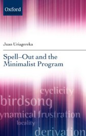 book Spell-Out and the Minimalist Program