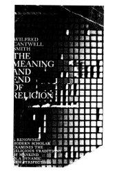 book The Meaning and End of Religion