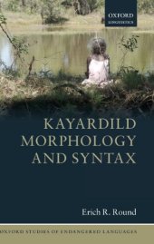 book Kayardild Morphology and Syntax