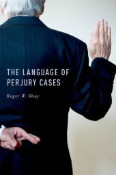 book The Language of Perjury Cases