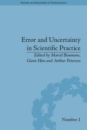 book Error and Uncertainty in Scientific Practice