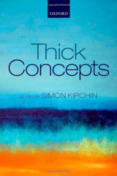 book Thick Concepts